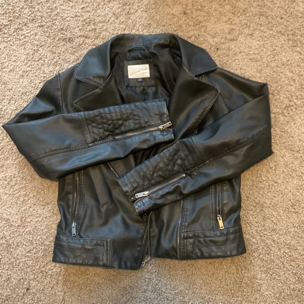 Leather jacket